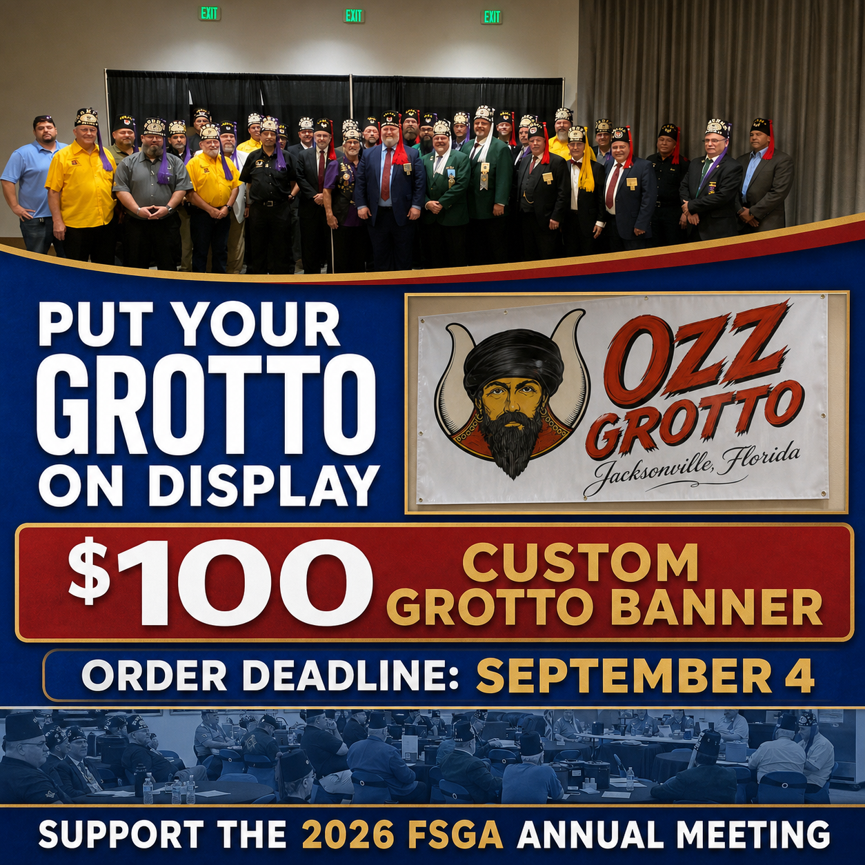 Put Your Grotto on Display campaign